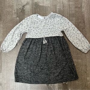 Zara Soft Touch Grey Dress - size 4-5 yrs